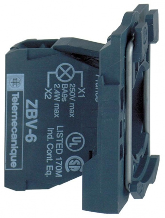 Schneider Electric XB5 Корпус для сигнальной лампы 120В (ZB5AVG3)
