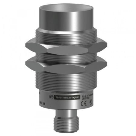 Schneider Electric Датчик индуктивный цилиндрический, нерж.сталь, 30мм, М12, =12/24В (XS930S4PAM12)