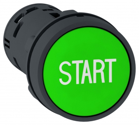 Schneider Electric XB7 Кнопка 22мм зеленая с возвратом 1НО START