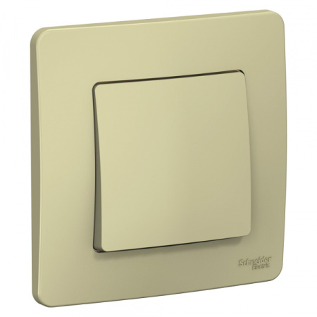 Systeme Electric Blanca внутр Беж Переключатель 1-клавишный (cх.6), 10А, 250B