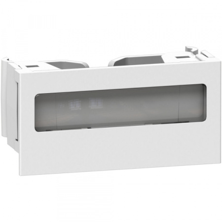 Schneider Electric Unica System+ Держатель этикетки БЕЛЫЙ