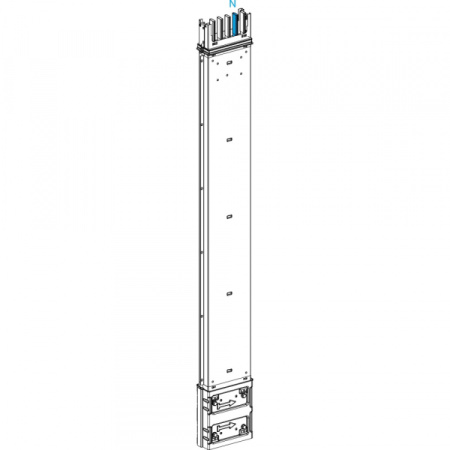Schneider Electric CANALIS KSA СЕКЦИЯ ПРЯМАЯ ВЕРТИКАЛЬНАЯ ИЗМЕНЯЕМОЙ ДЛИНЫ 250A. A=500 ДО 1900