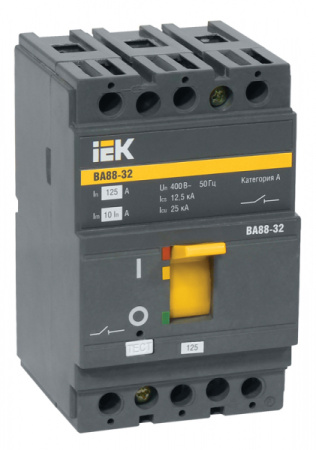 IEK KARAT ВА88-32 Автоматический выключатель 3Р 12,5А 25кА