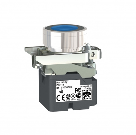 Schneider Electric XB5 Беспроводная кнопка с синим толкателем ZB4RTA6