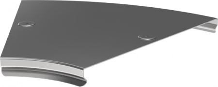 IEK ESCA Крышка поворота плавный 45град тип Г01 ESCA 100мм