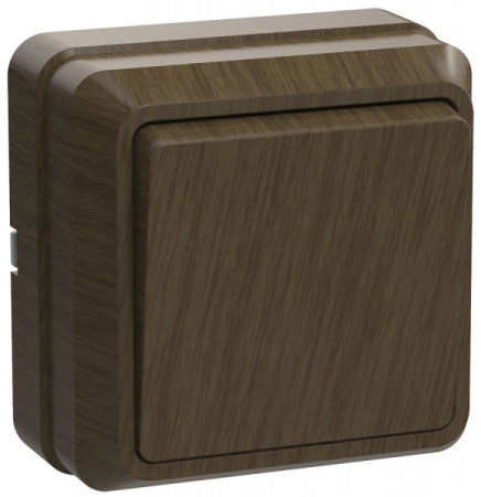 IEK OKTAVA ВС20-1-0-ОД Выключатель 1кл 10А откр.уст. (дуб)