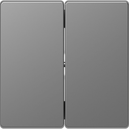 Schneider Electric Merten D-Life Нержавеющая Сталь Клавиша 2-ная