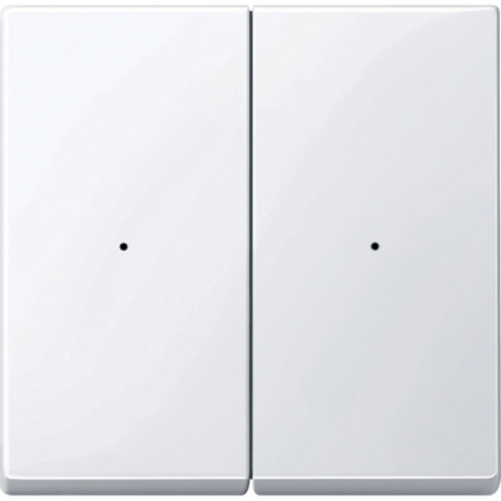 Schneider Electric Merten KNX\EIB SM Актив Бел Клавиша для модуля 2-кночного выключателя
