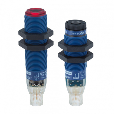 Schneider Electric Датчик лазерный прямого луча цилиндрический пластик XUBLANCNM12