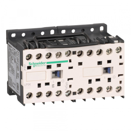Schneider Electric Contactors K Telemecanique Контактор реверсивный К 6A, 3НО сил.конт. катушка 3P 24V DС 1.8ВТ