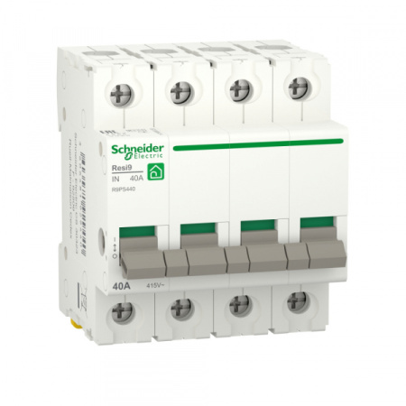 Schneider Electric RESI9 Выключатель нагрузки (мод. рубильник) 40А 4P
