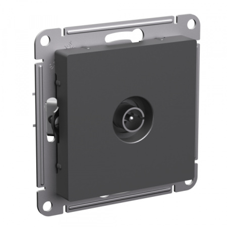 Systeme Electric AtlasDesign Базальт Розетка TV коннектор, механизм