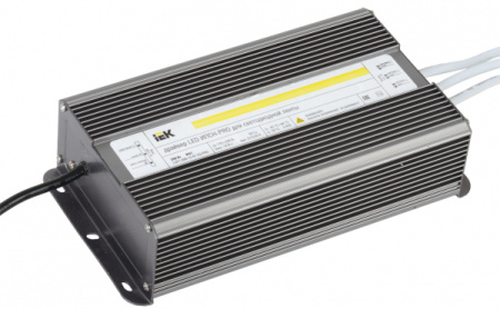 IEK Драйвер LED ИПСН-PRO 200Вт 12 В блок- шнуры IP67