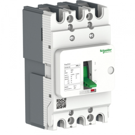 Schneider Electric Автоматический выключатель EASYPACT EZS100F TM100D 3П3Т 30kA нерегулируемый