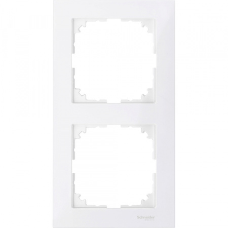 Schneider Electric Merten SM M-Pure Полярно-Бел Рамка 2-ая