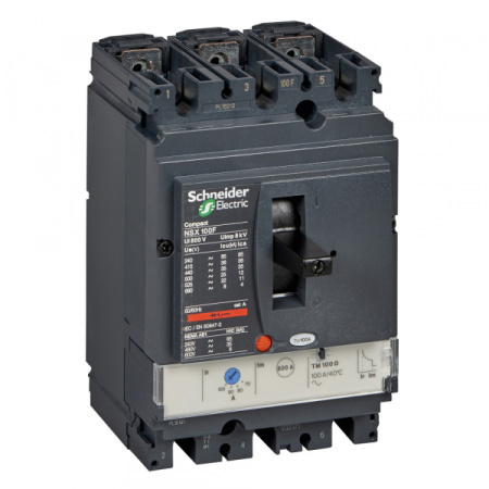 Schneider Electric Compact NSX 100F Автоматический выключатель TM40D 3P 3T