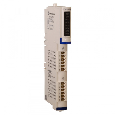Schneider Electric Modicon Модуль дискретного выхода DC 24В, 6 каналов (комплект) (STBDDO3600K)
