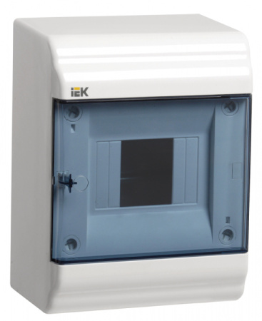 IEK PRIME Корпус пластиковый навесной ЩРН-П-4 белый IP41