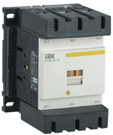 IEK Контактор КТИе-5115 115А 400В/АС3