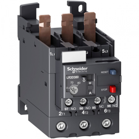 Schneider Electric Тепловое Реле перегрузки с блоком Everlink не дифференциальное 62-80А класс 10A