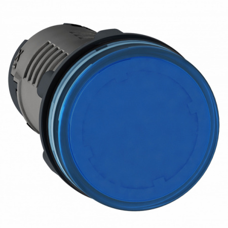 Schneider Electric Лампа сигнальная, синяя, 380В, LED