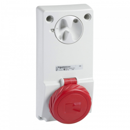 Розетка силовая 32А 4Р 6ч 380-415 V (50+60 HZ) RED (*) IP65 Schneider Electric