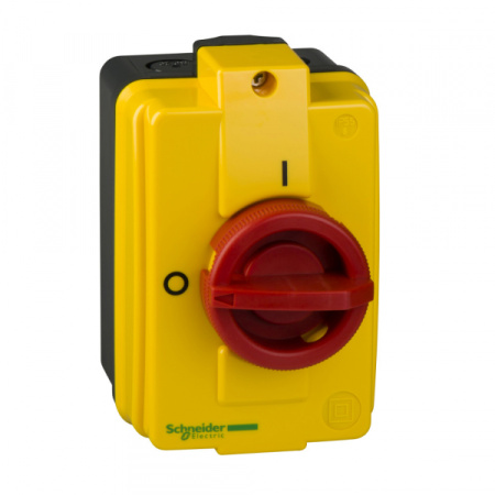 Schneider Electric TeSys Mini-Vario Главный аварийный выключатель-разъединитель 3P 32А закрытого исполнения
