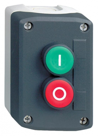 Schneider Electric Кнопочный пост 2 кнопки с возвратом XALD213E
