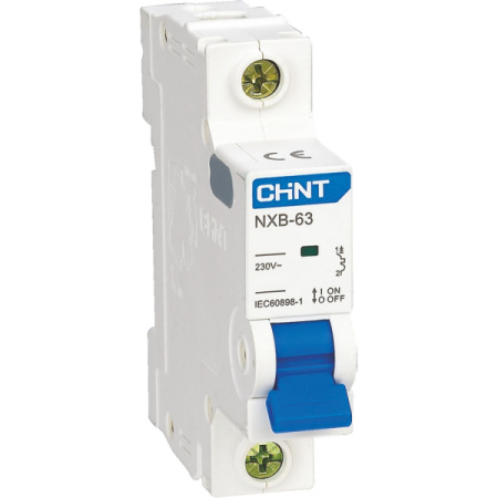 CHINT Авт. выкл. NXB-63S 1P 20А 4.5kA х-ка C (R)