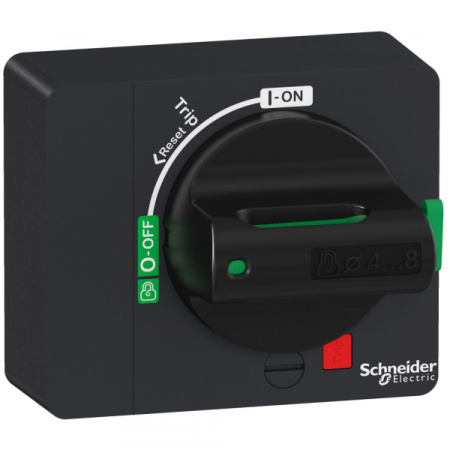 Schneider Electric Черная Рукоятка поворотная для GV4