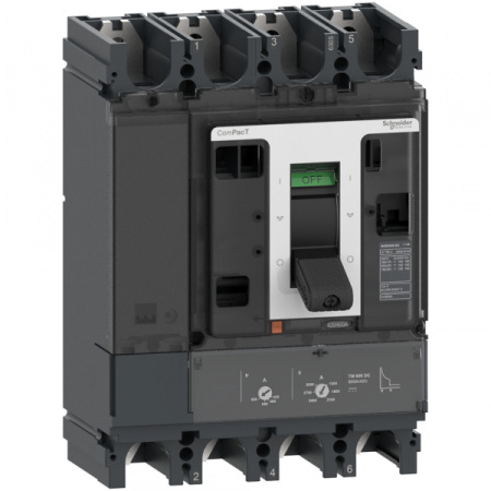Schneider Electric АВТОМ.ВЫКЛ.NSX630S 100kADC 4П4Т 500ATMD