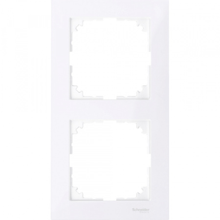 Schneider Electric Merten SM M-Pure Бриллиантовый Бел Рамка 2-ая