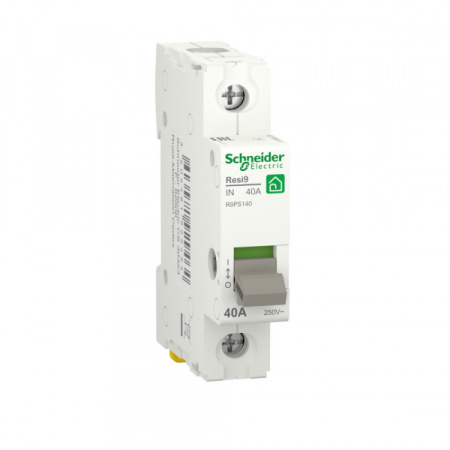 Schneider Electric RESI9 Выключатель нагрузки (мод. рубильник) 40А 1P