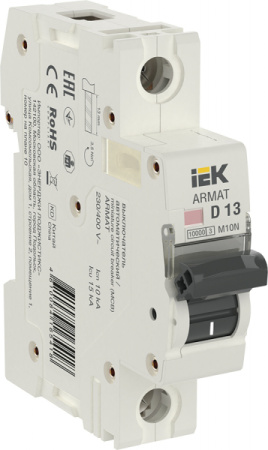 IEK ARMAT Автоматический выключатель M10N 1P D 13А