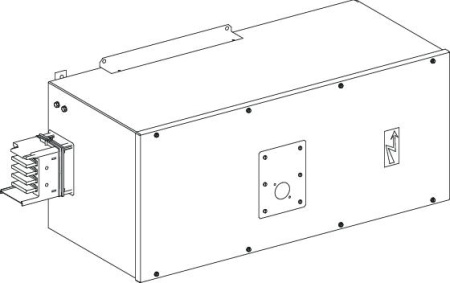 Schneider Electric Canalis Секция вводная концевая 400А (KSA400ABDD4)