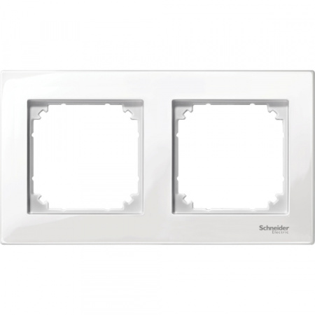 Schneider Electric Merten SM M-Plan Бел глянец Рамка 2-ая