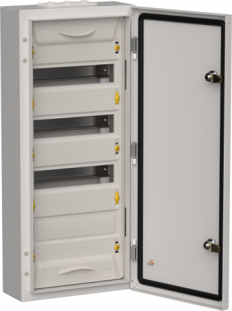 IEK TITAN 5 Корпус мет. ЩРн-48 (1х48) 710х310х140 IP54 сер