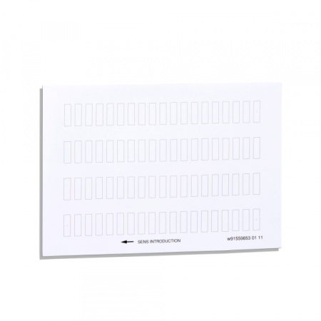 Schneider Electric XB5 Листы смаркировками (76 шт) D22 8х27мм