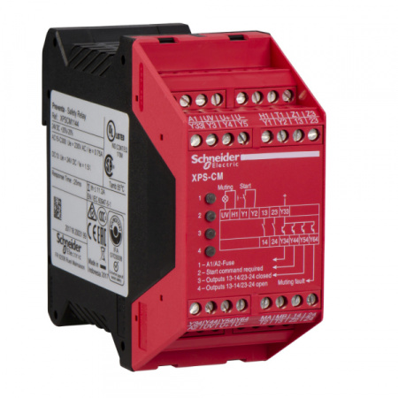 Schneider Electric Модуль безопасности фотобарьеров тип 2
