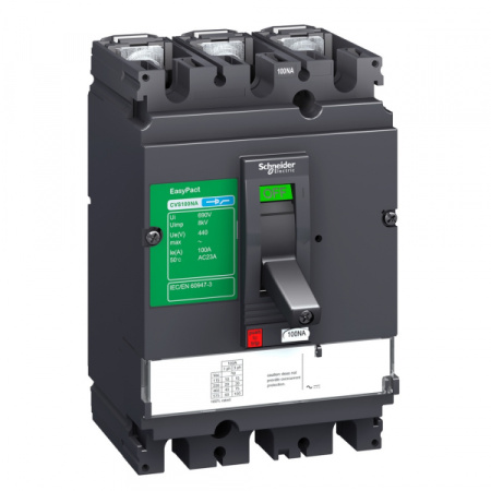 Schneider Electric EasyPact CVS 100NA Выключатель-разъединитель 3P 100A
