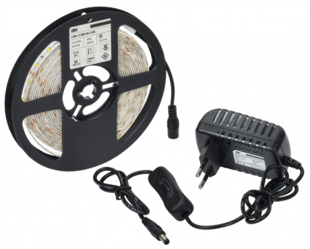IEK Комплект DIY (2835W60-4,8-IP65-12В 5м + др. + выкл.)