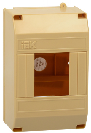 IEK KREPTA 3 Корпус пластиковый КМПн 1/4 IP20 сосна откр.монтаж