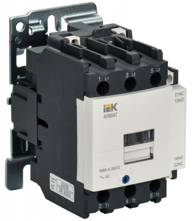 IEK ARMAT Контактор КМИ-А-35012 LC1D 50А 36В/АС3 1НО/1НЗ