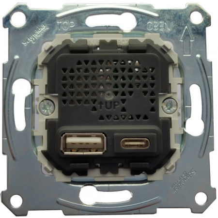 Schneider Electric MERTEN Механизм USB-зарядки A+C, 2,4 A