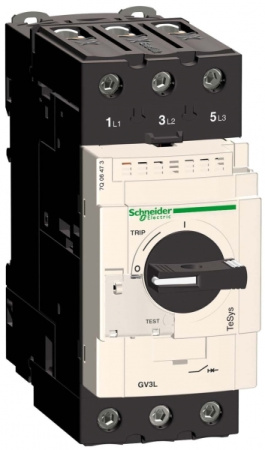 Schneider Electric GV3 Автоматический выключатель с магнитным расцепителем 50А, винт. заж.