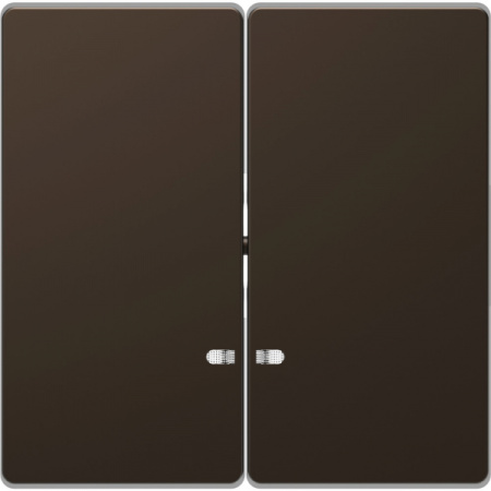 Schneider Electric Merten D-Life Мокко Клавиша 2-ая с линзой для LED модуля