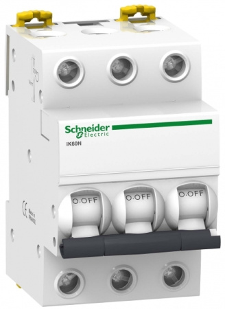 Schneider Electric Acti 9 iK60 Автоматический выключатель 3P 25A (C)