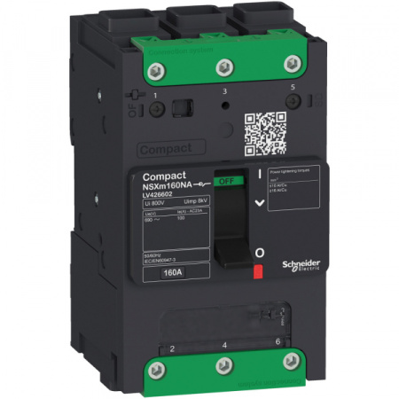 Schneider Electric Compact NSXm Выключатель-разъединитель 3P 160NA Elink