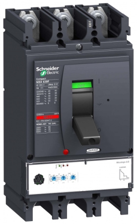 Schneider Electric Compact NSX 630N Автоматический выключатель Micrologic 2.3 630A 3P 3D