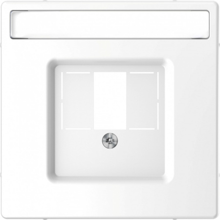 Schneider Electric Merten D-Life Белый Лотос Накладка центральная для TAE/Audio/USB
